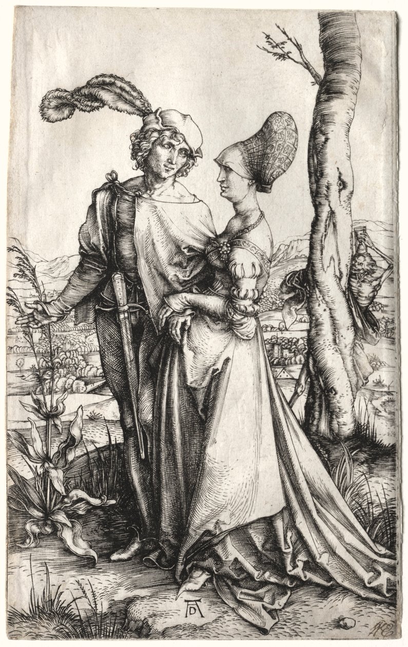 Promenade, c. 1497. tekijältä Albrecht Dürer