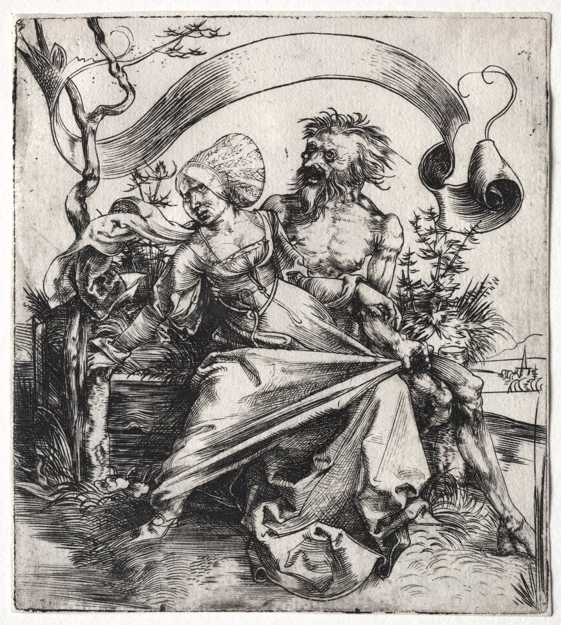 Ravisher, c. 1495. tekijältä Albrecht Dürer