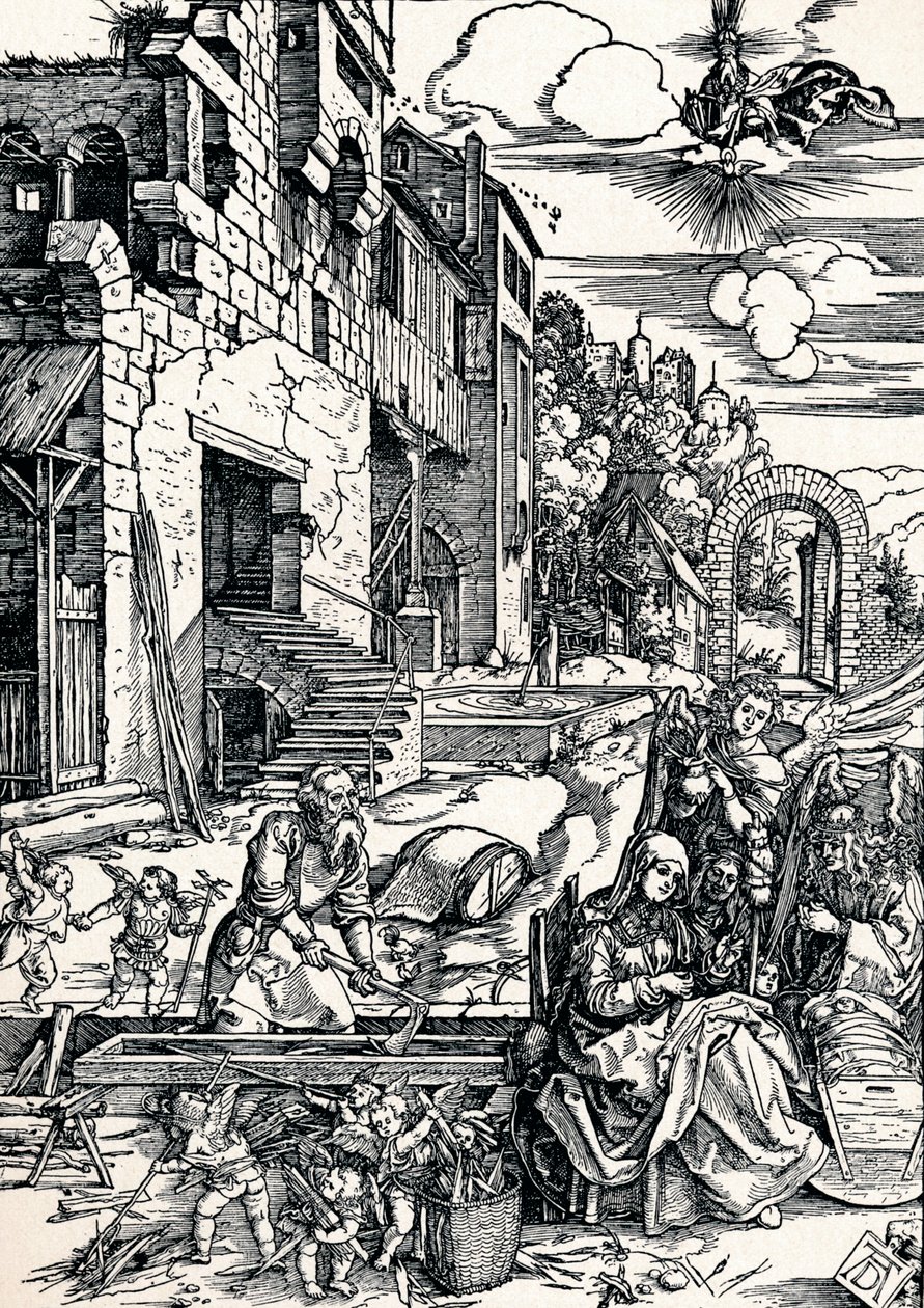 Loput Egyptin lennon aikana, 1506 1906 tekijältä Albrecht Dürer
