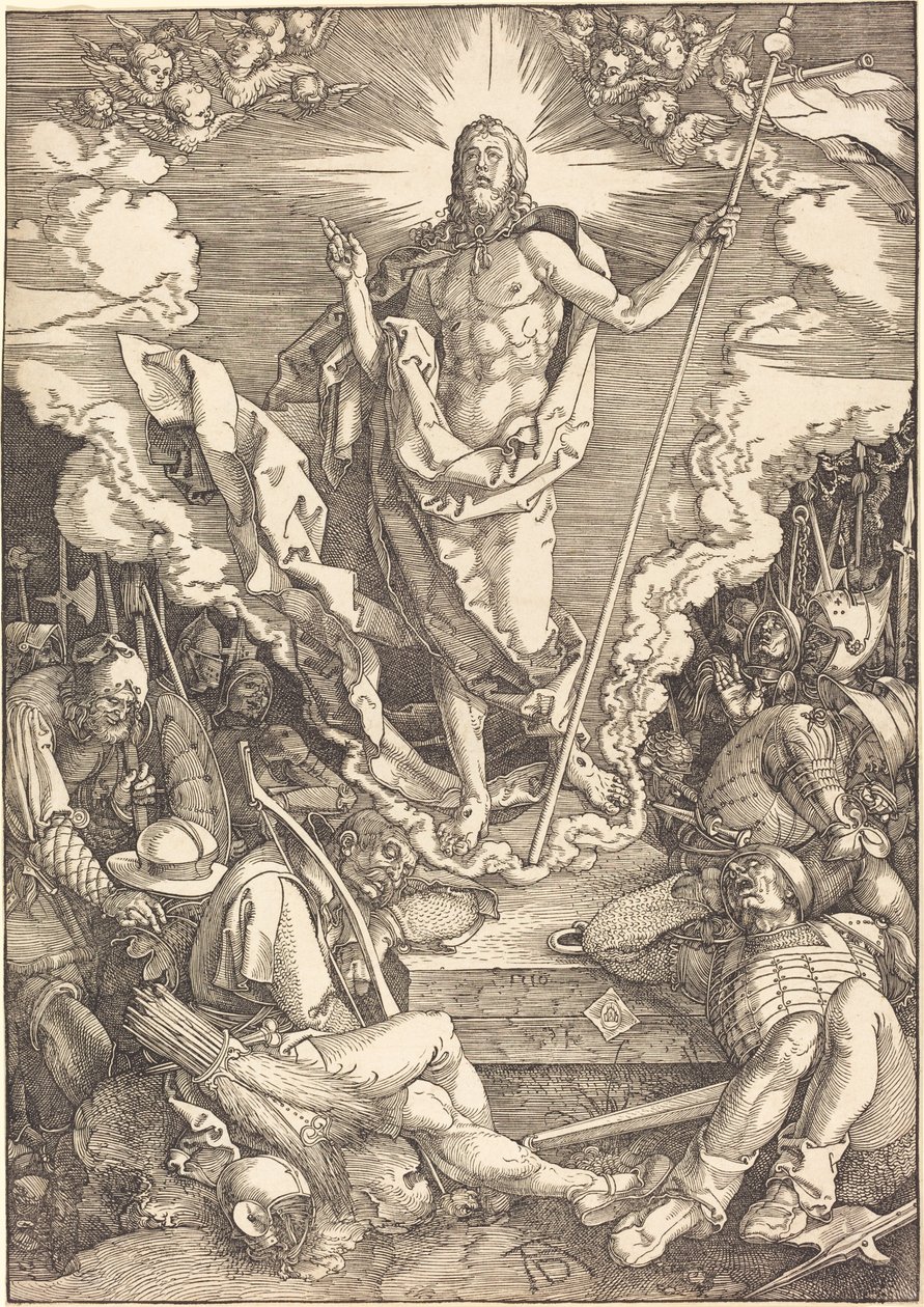Ylösnousemus tekijältä Albrecht Dürer
