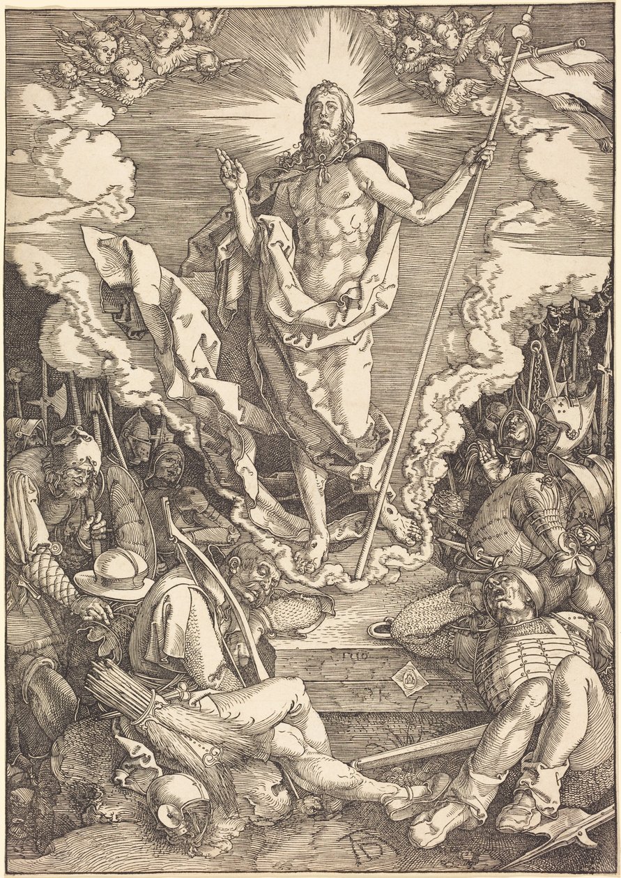 Ylösnousemus tekijältä Albrecht Dürer