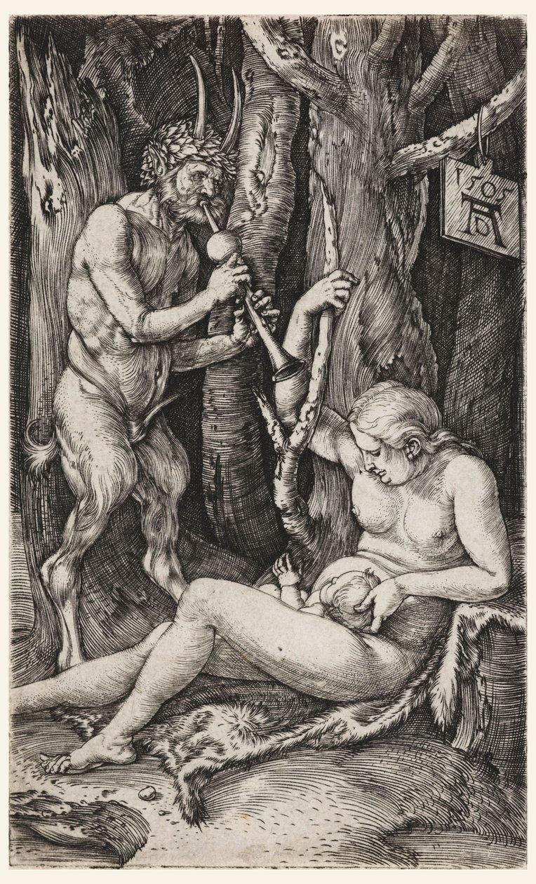 Satyr-perhe tekijältä Albrecht Dürer