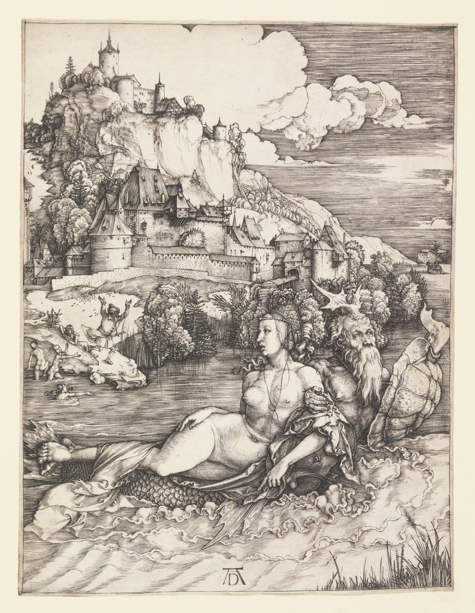 Merihirviö tekijältä Albrecht Dürer