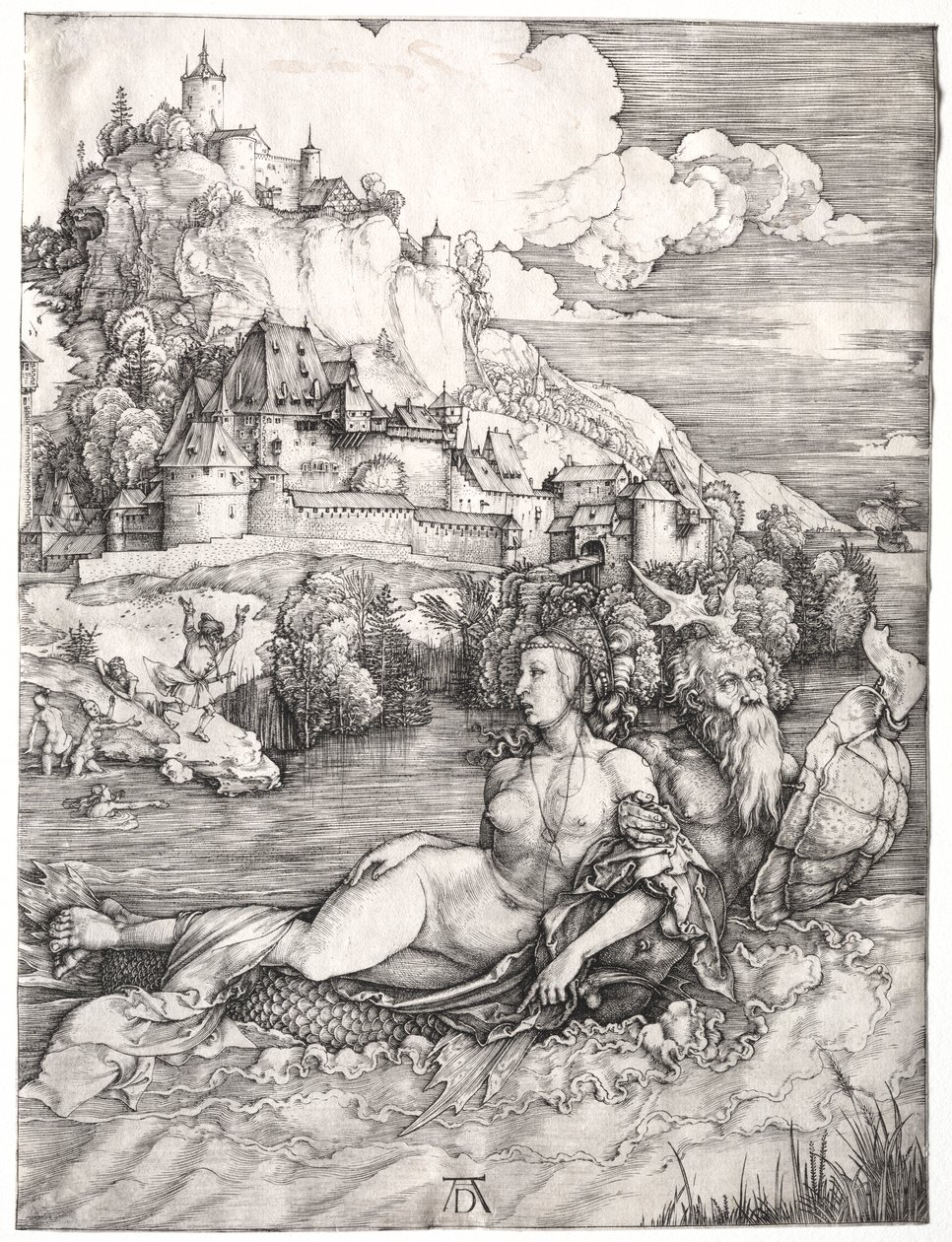 Merihirviö tekijältä Albrecht Dürer