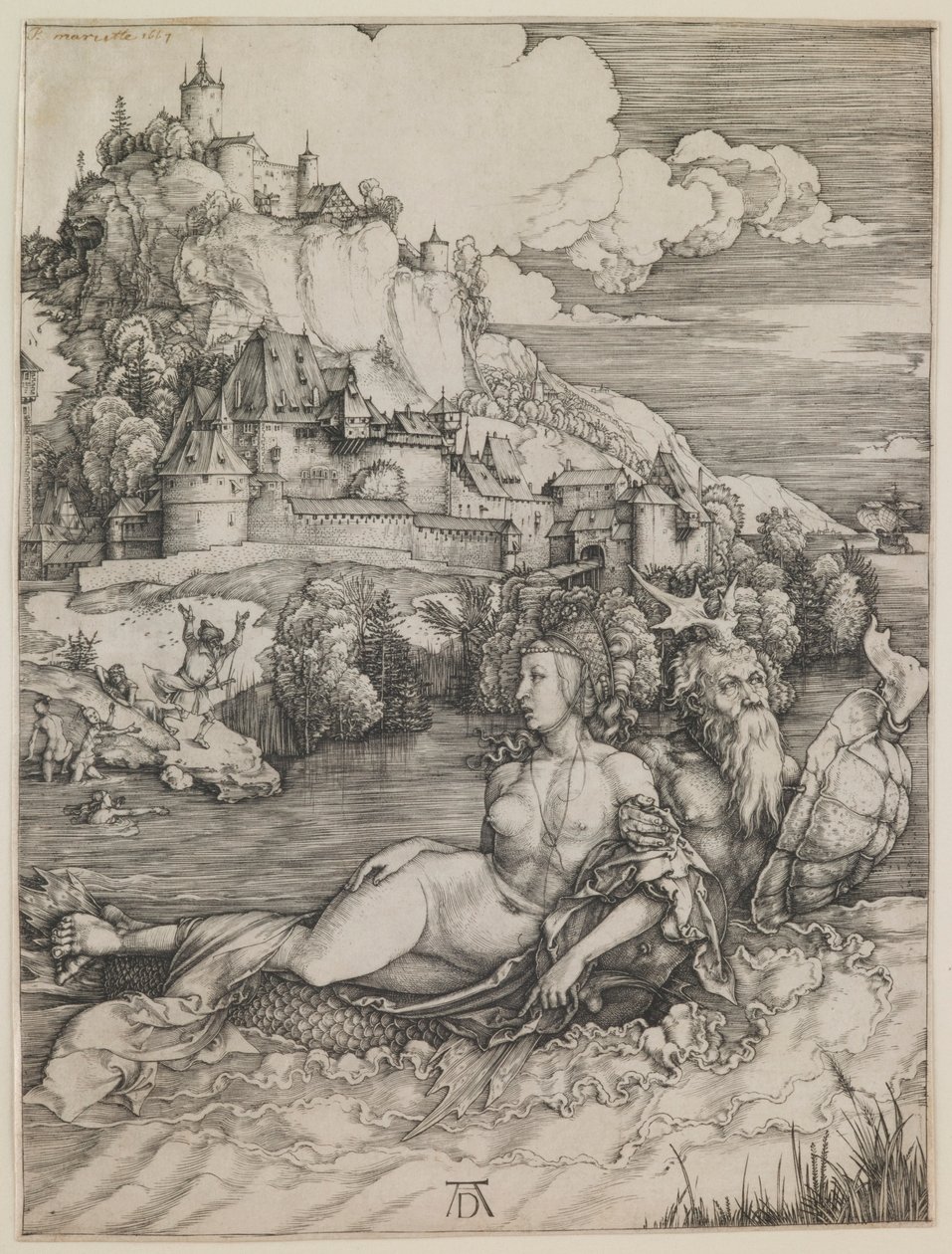 Merihirviö tekijältä Albrecht Dürer