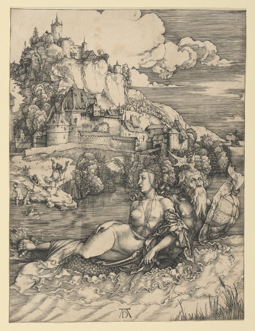 Merihirviö tekijältä Albrecht Dürer