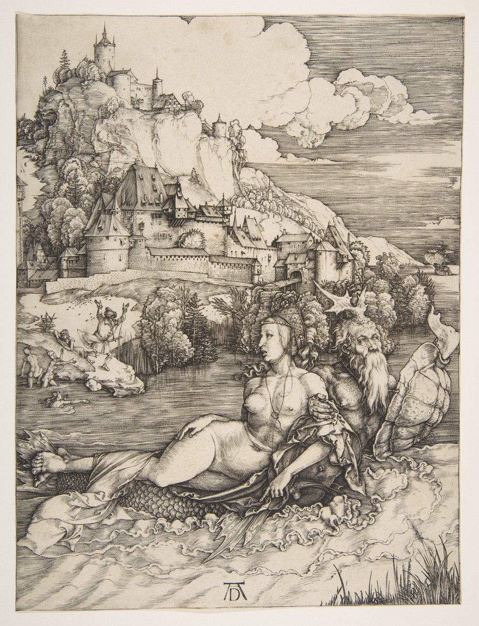 Merihirviö tekijältä Albrecht Dürer