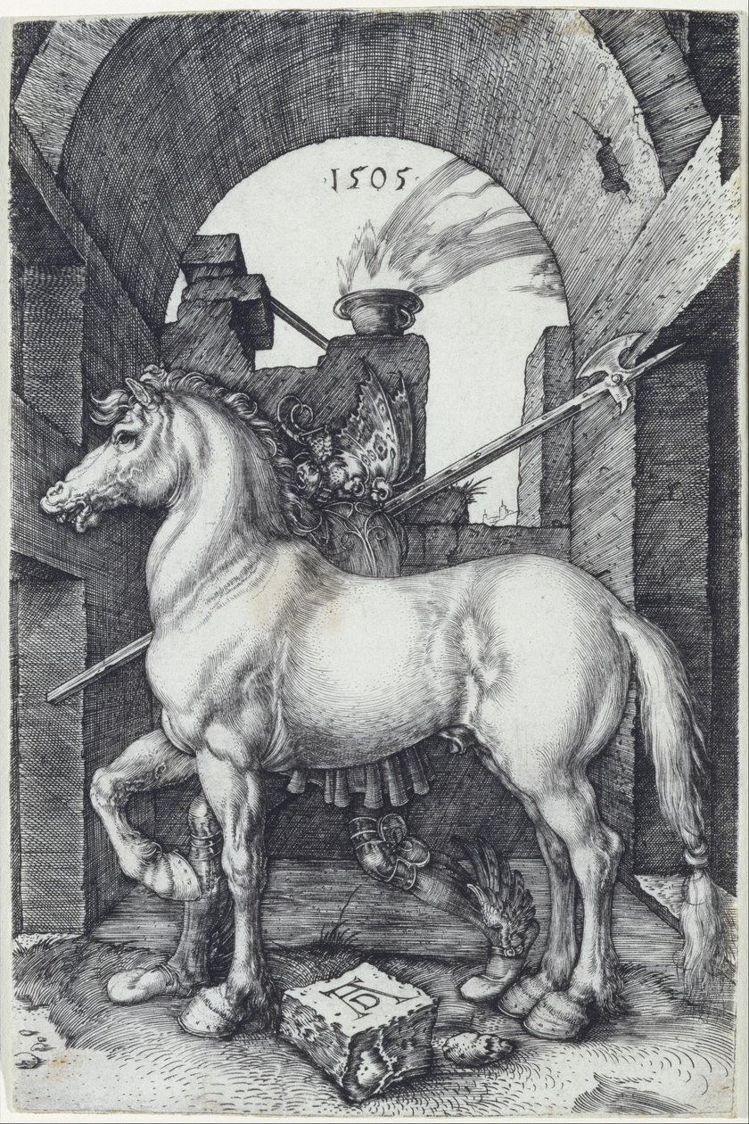 Pieni hevonen tekijältä Albrecht Dürer