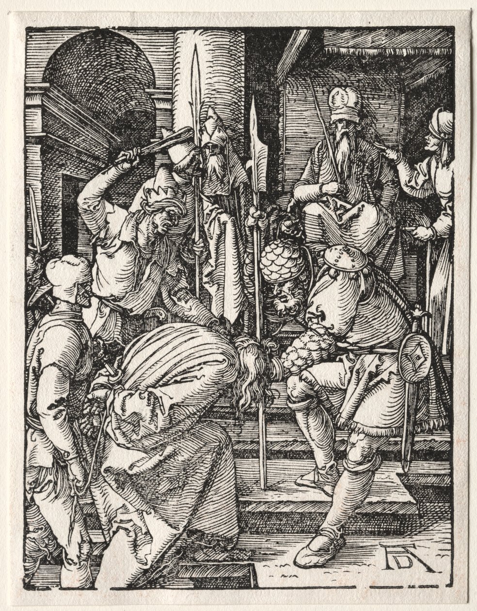 Pieni kärsimys: Kristus ennen Hannasta tekijältä Albrecht Dürer