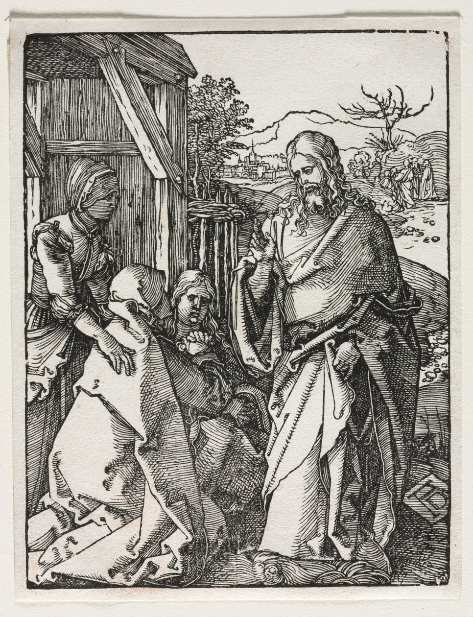 Pieni intohimo: Kristus jättää neitsyen tekijältä Albrecht Dürer