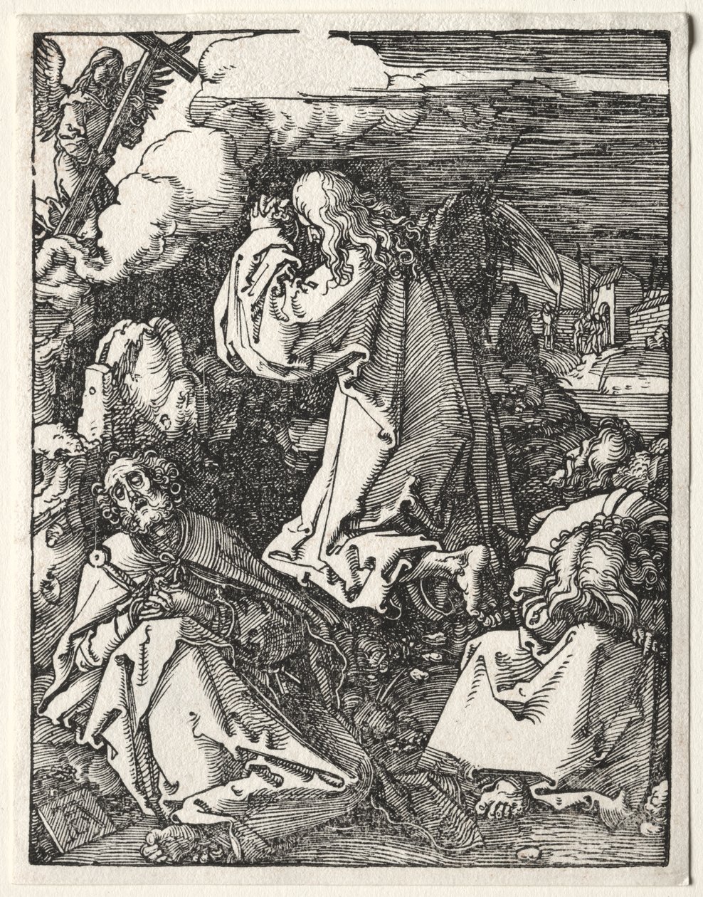Pieni passio: Kristus Öljymäellä tekijältä Albrecht Dürer