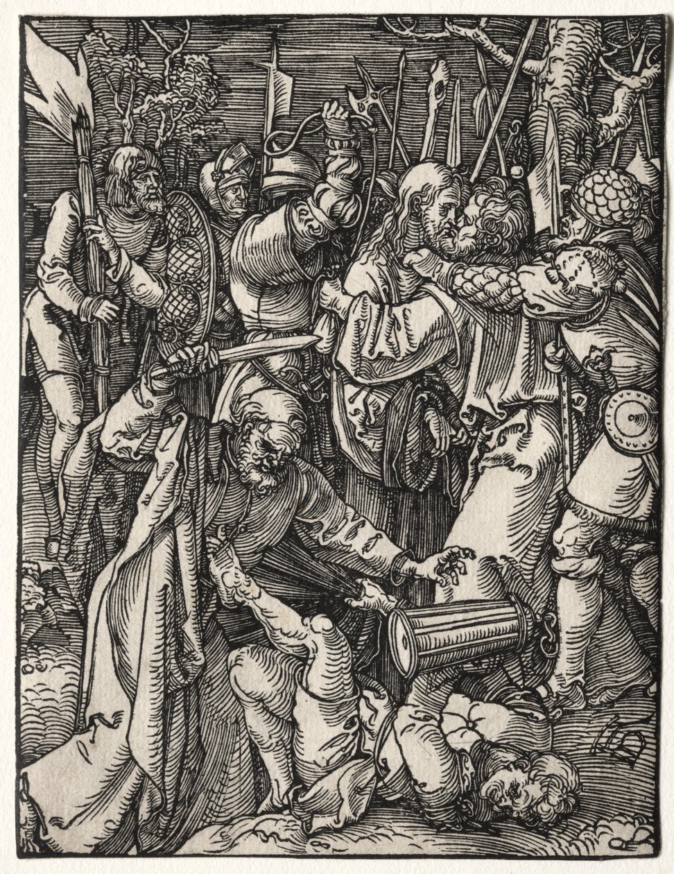 Pieni kärsimys: Kristuksen pettäminen tekijältä Albrecht Dürer