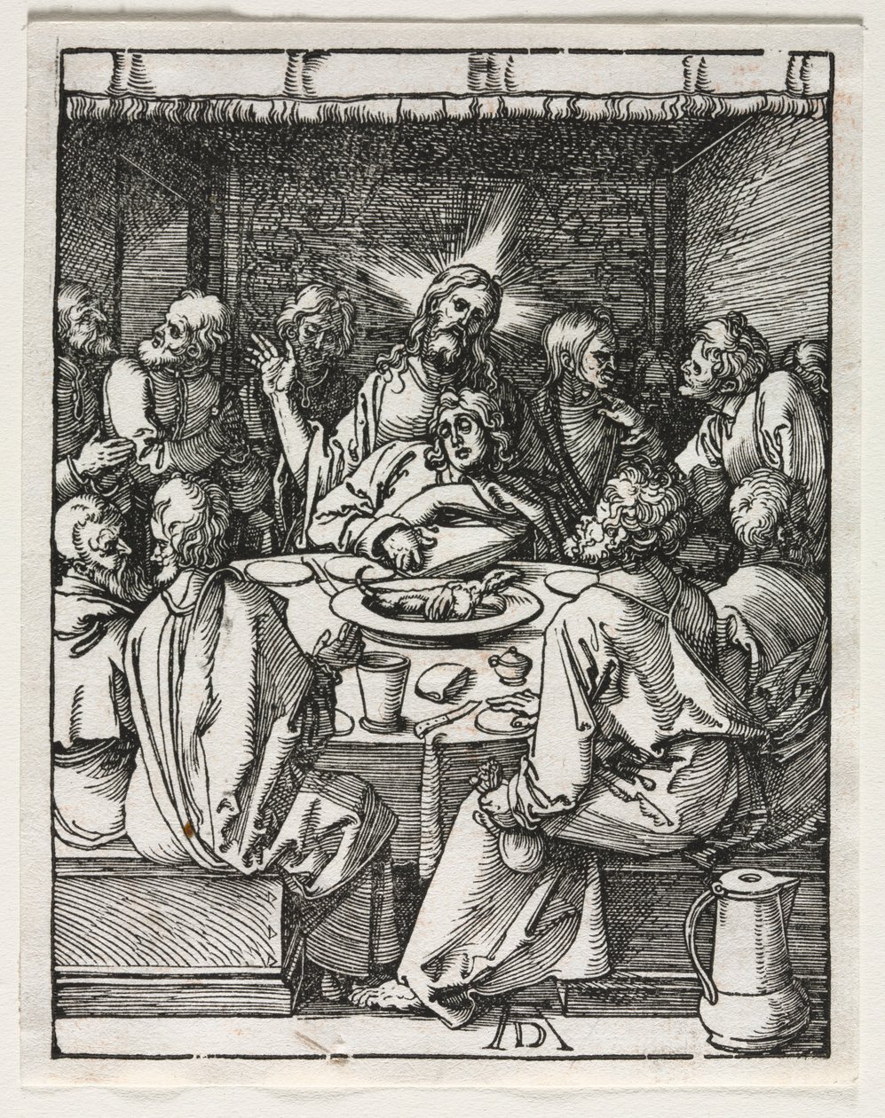 Pieni intohimo: Viimeinen ehtoollinen. tekijältä Albrecht Dürer