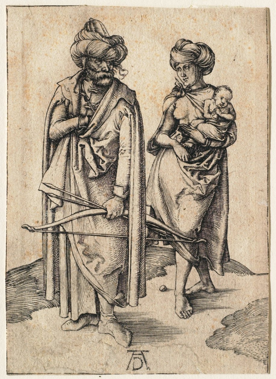 Turkkilainen perhe tekijältä Albrecht Dürer