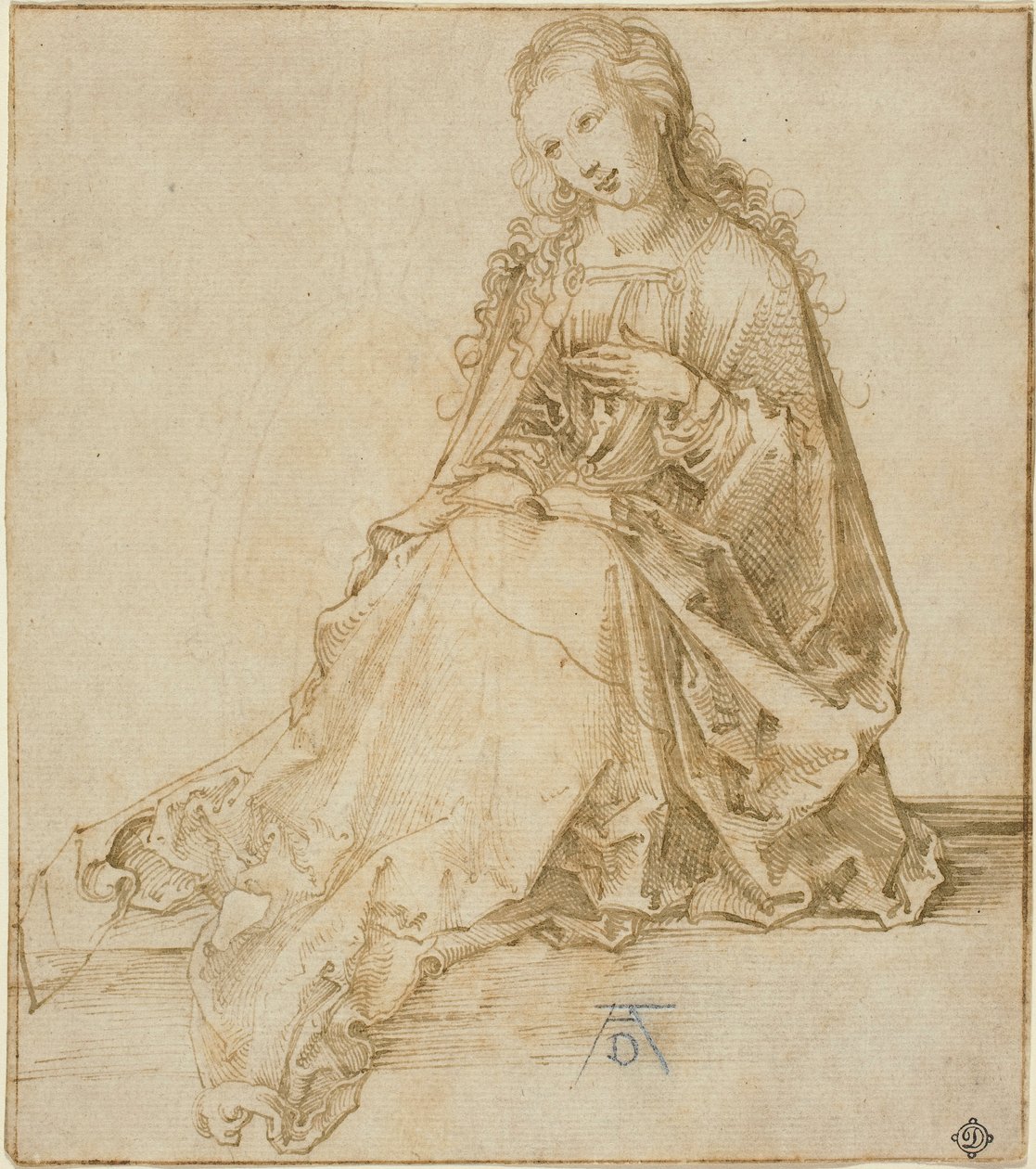 Neitsyt Marian ilmoitus tekijältä Albrecht Dürer