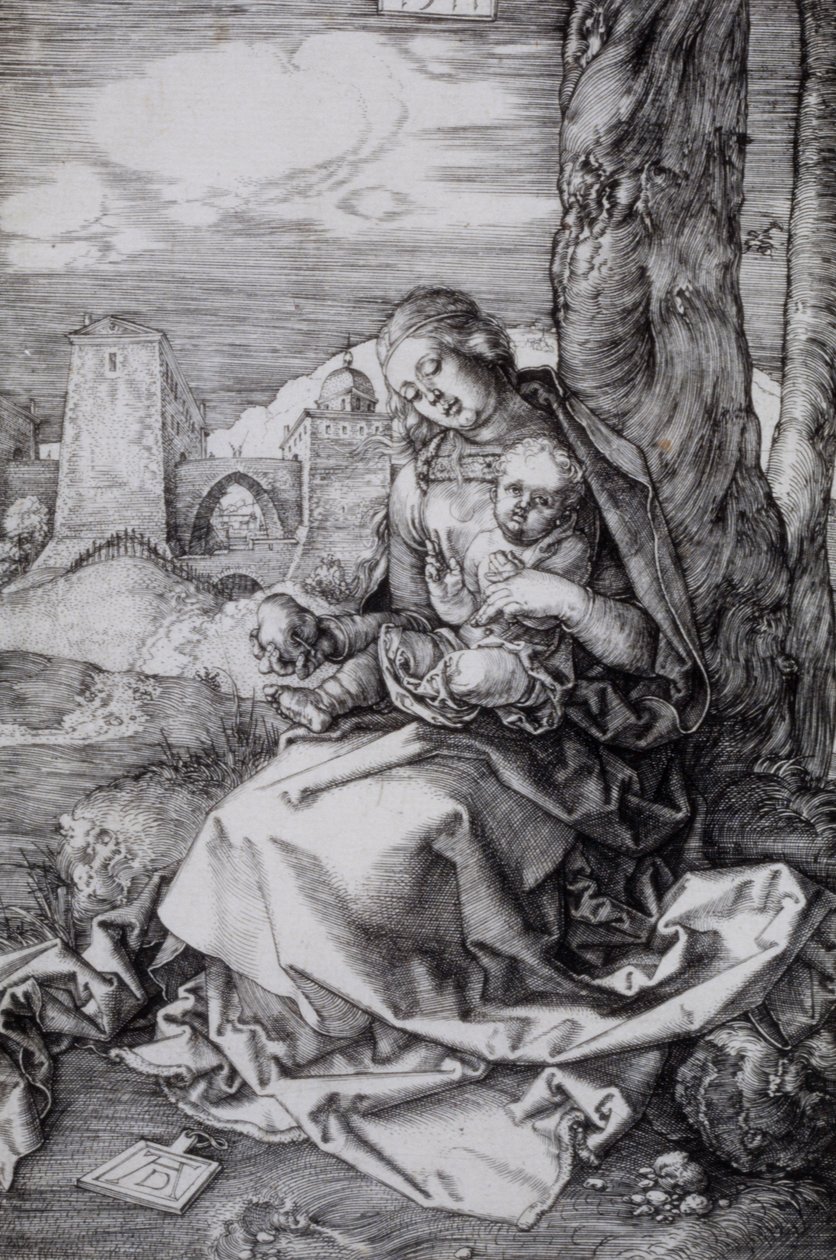 Neitsyt ja päärynä tekijältä Albrecht Dürer