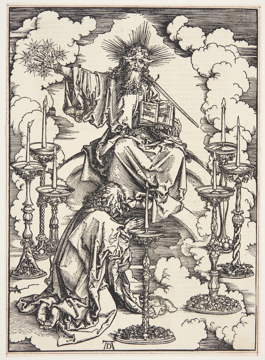 Seitsemän kynttilänjalan visio tekijältä Albrecht Dürer