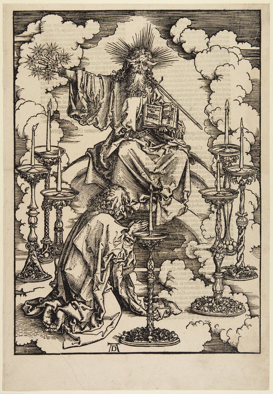 Näky seitsemästä lampunjalasta tekijältä Albrecht Dürer