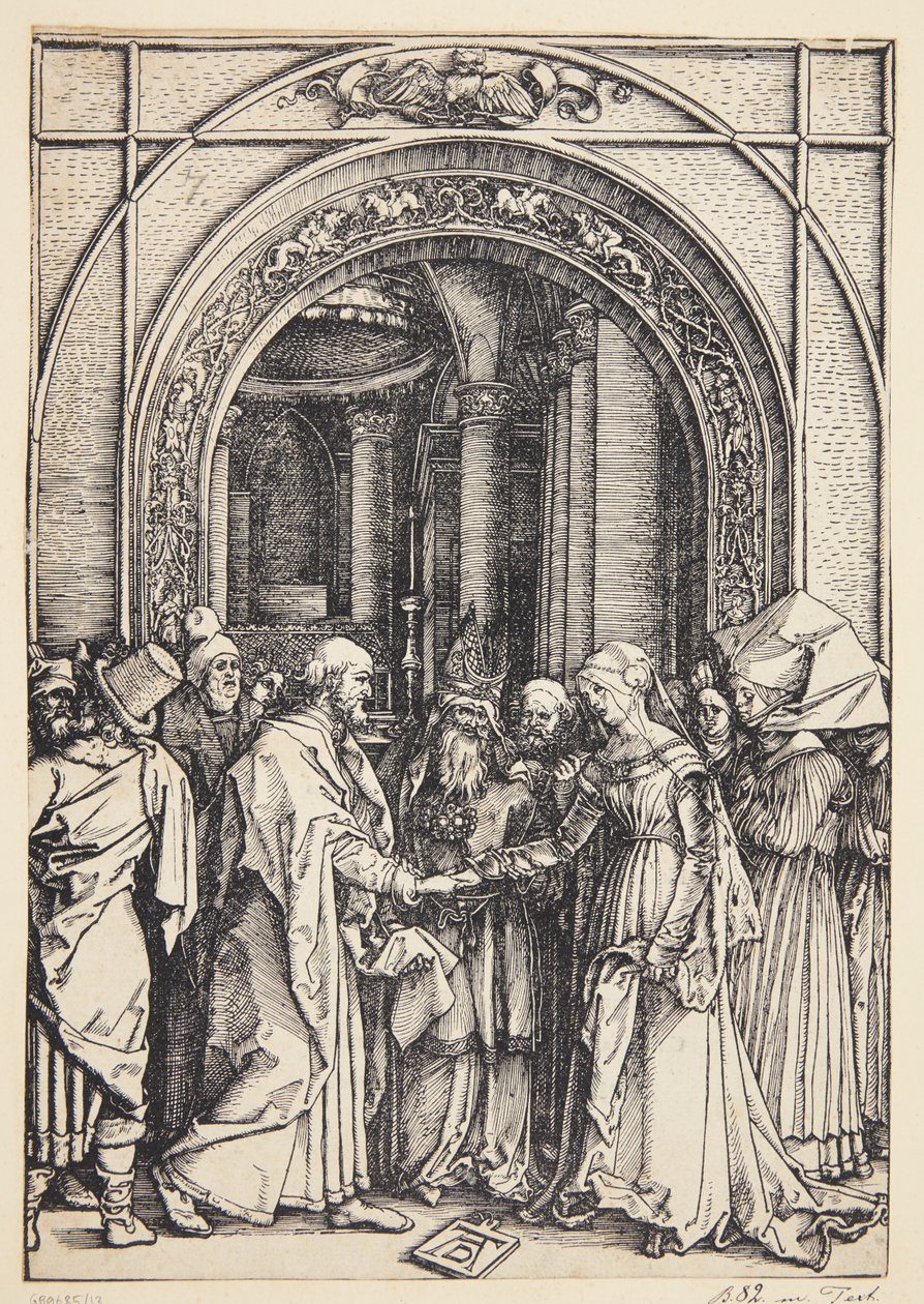 Neitsyen kihlaus tekijältä Albrecht Dürer