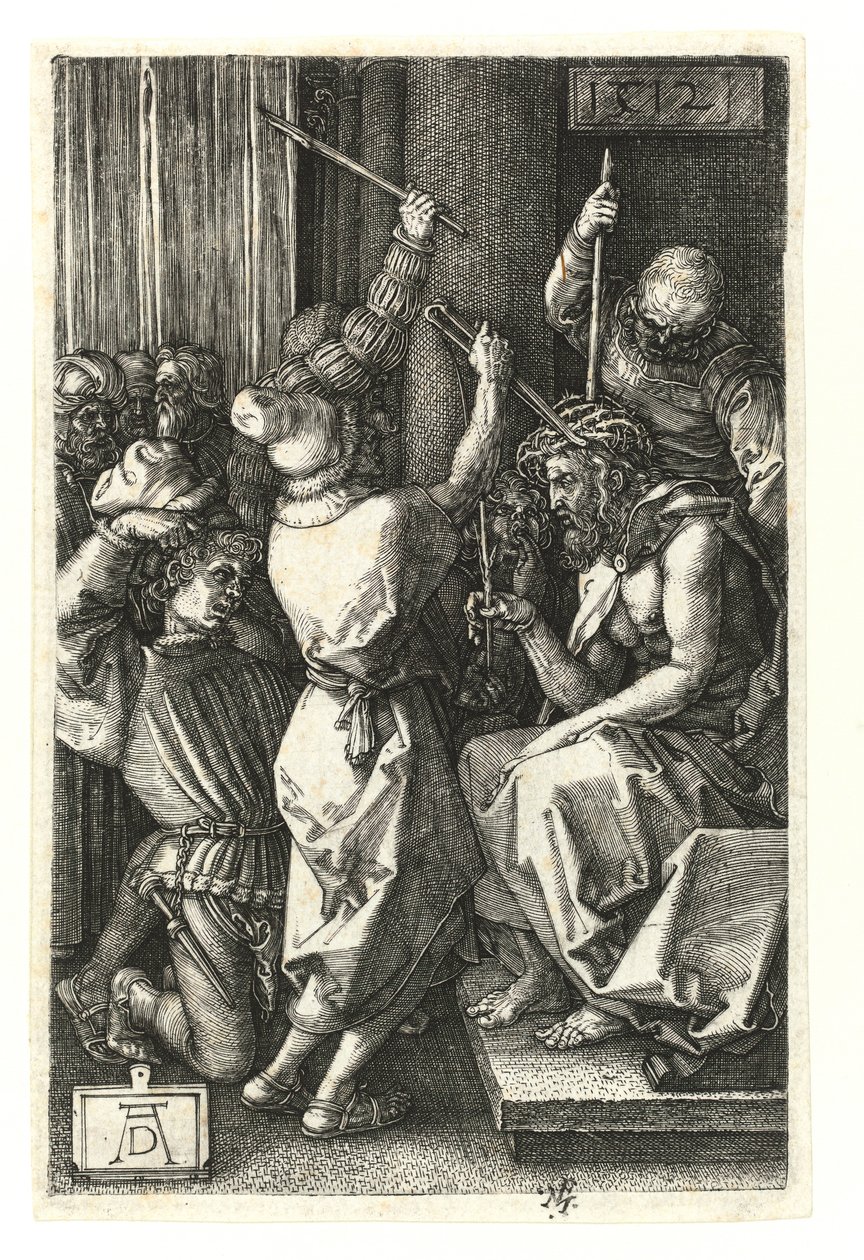Orjantappurien kruunaus, 1512 tekijältä Albrecht Dürer