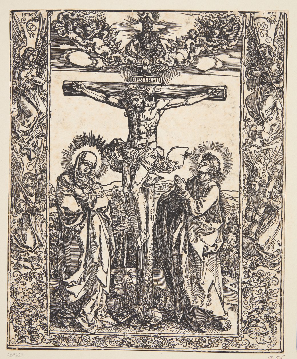 Ristiinnaulitseminen tekijältä Albrecht Dürer