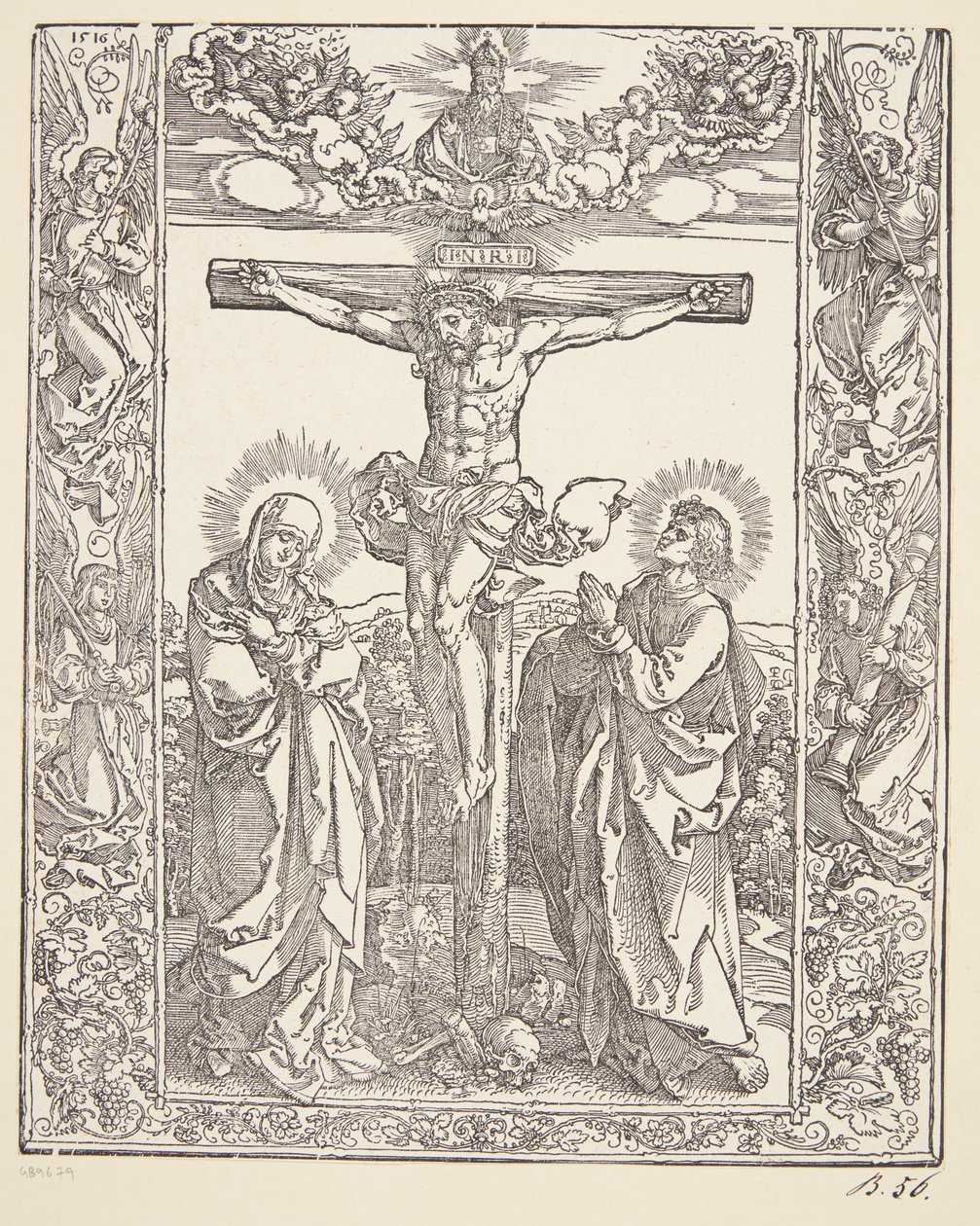 Ristiinnaulitseminen tekijältä Albrecht Dürer