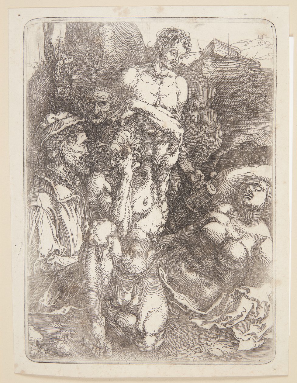 Epätoivoinen mies tekijältä Albrecht Dürer