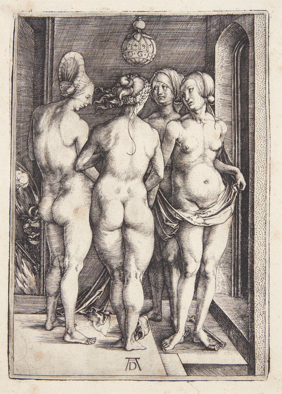 Neljä noitaa tekijältä Albrecht Dürer