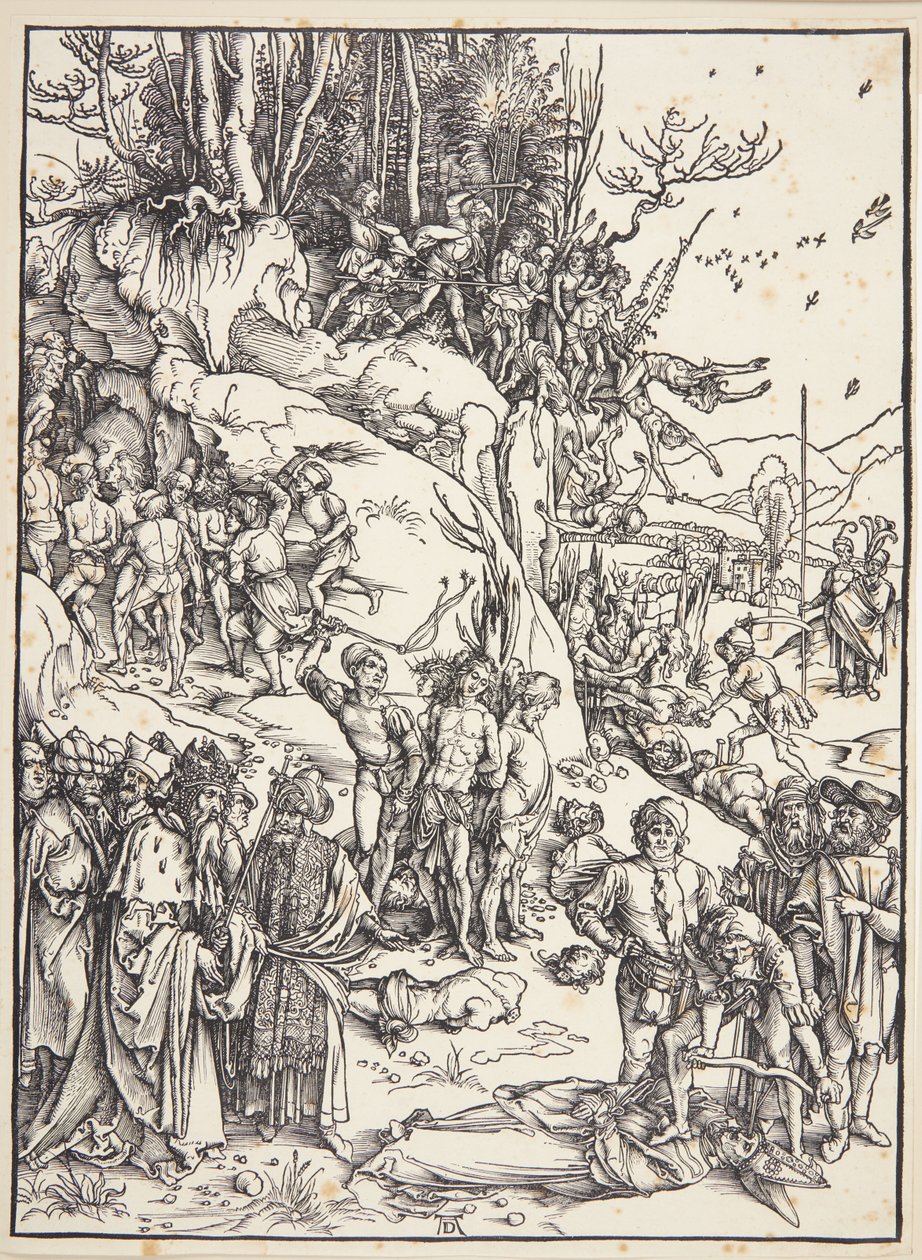 Kymmenentuhannen marttyyrikuolema tekijältä Albrecht Dürer