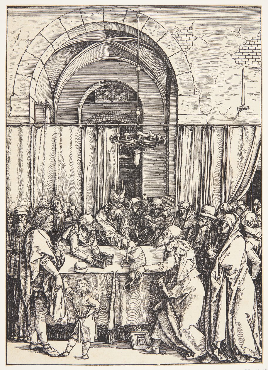 Joakimin tarjouksen hylkääminen tekijältä Albrecht Dürer