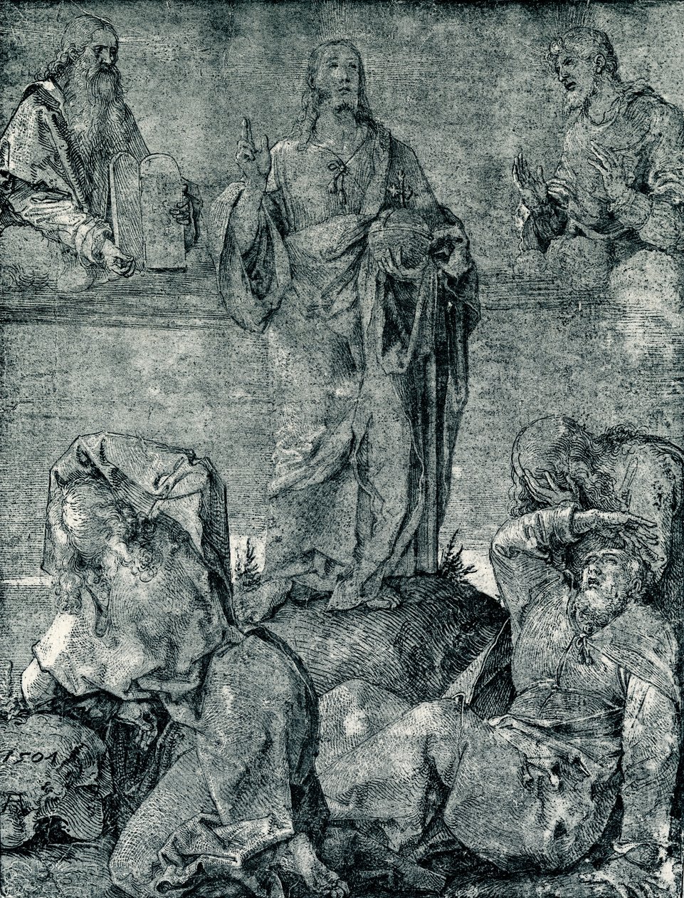 Kirkastuminen Taborin vuorella tekijältä Albrecht Dürer