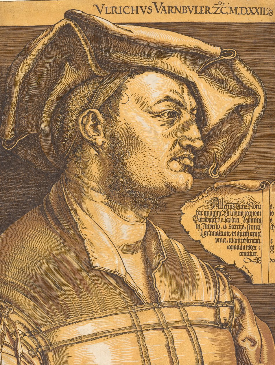Ulrich Varnbüler, 1522 julkaistu n. 1620. tekijältä Albrecht Dürer