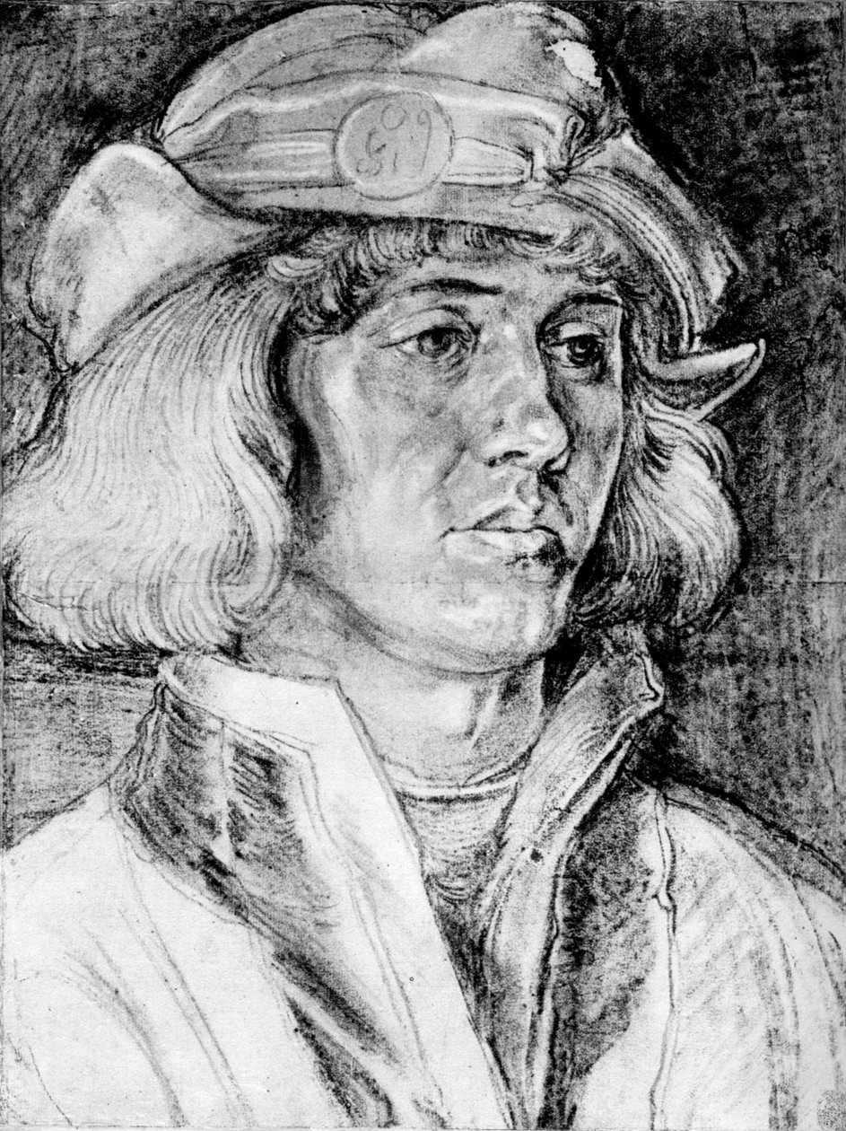 Tuntematon muotokuva, 1500-luku, 1936 tekijältä Albrecht Dürer