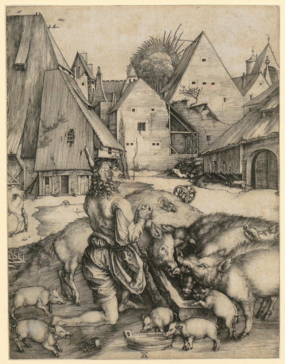 Tuhlaajapoika tekijältä Albrecht Dürer