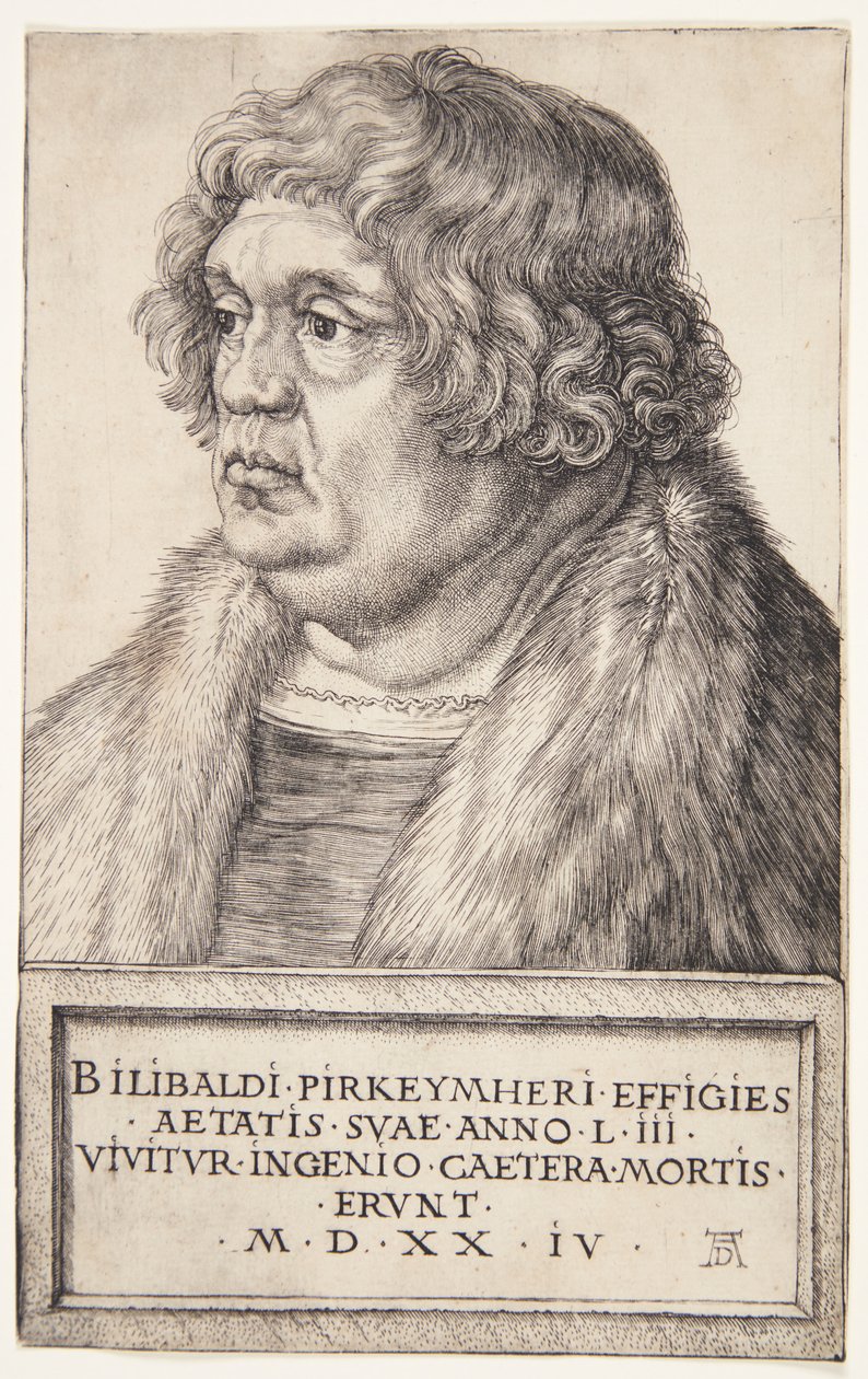 Willibald Pirkkheimer tekijältä Albrecht Dürer
