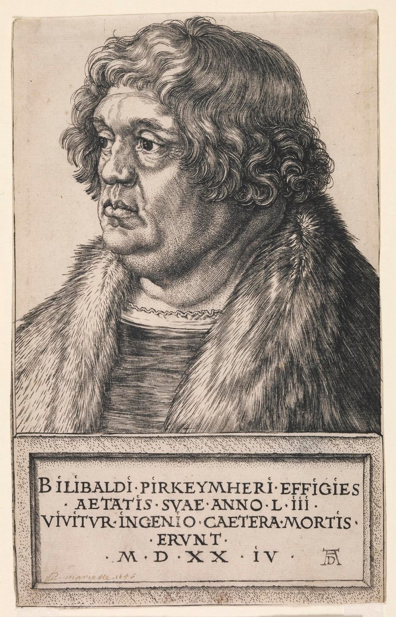Willibald Pirckheimer tekijältä Albrecht Dürer