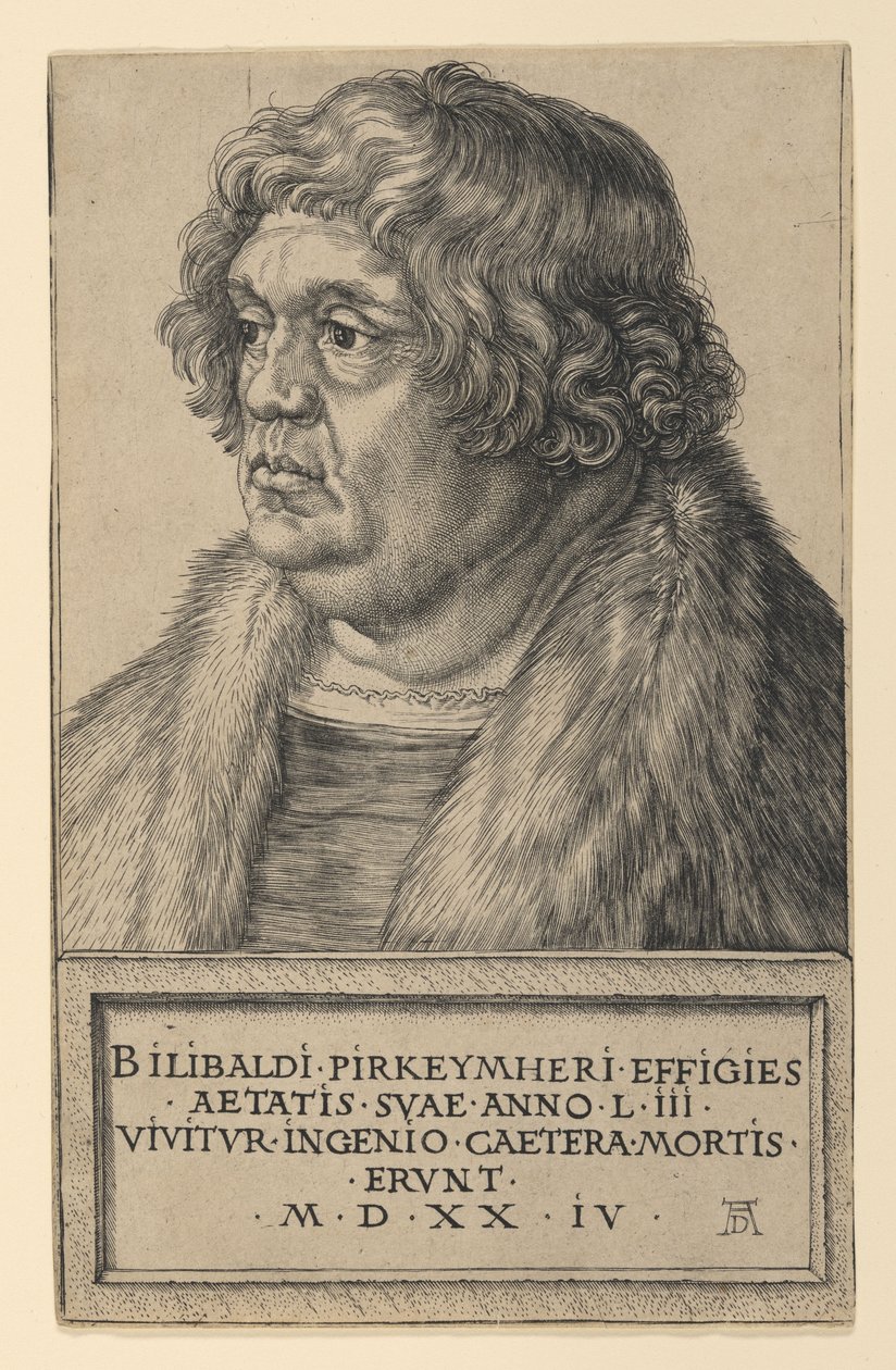 Willibald Pirckheimer tekijältä Albrecht Dürer