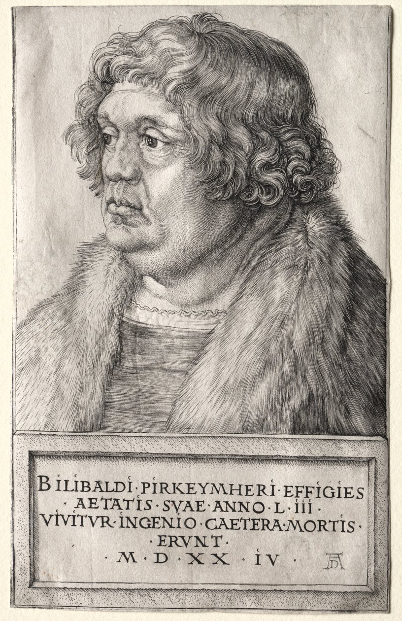 Willibald Pirkheimer tekijältä Albrecht Dürer