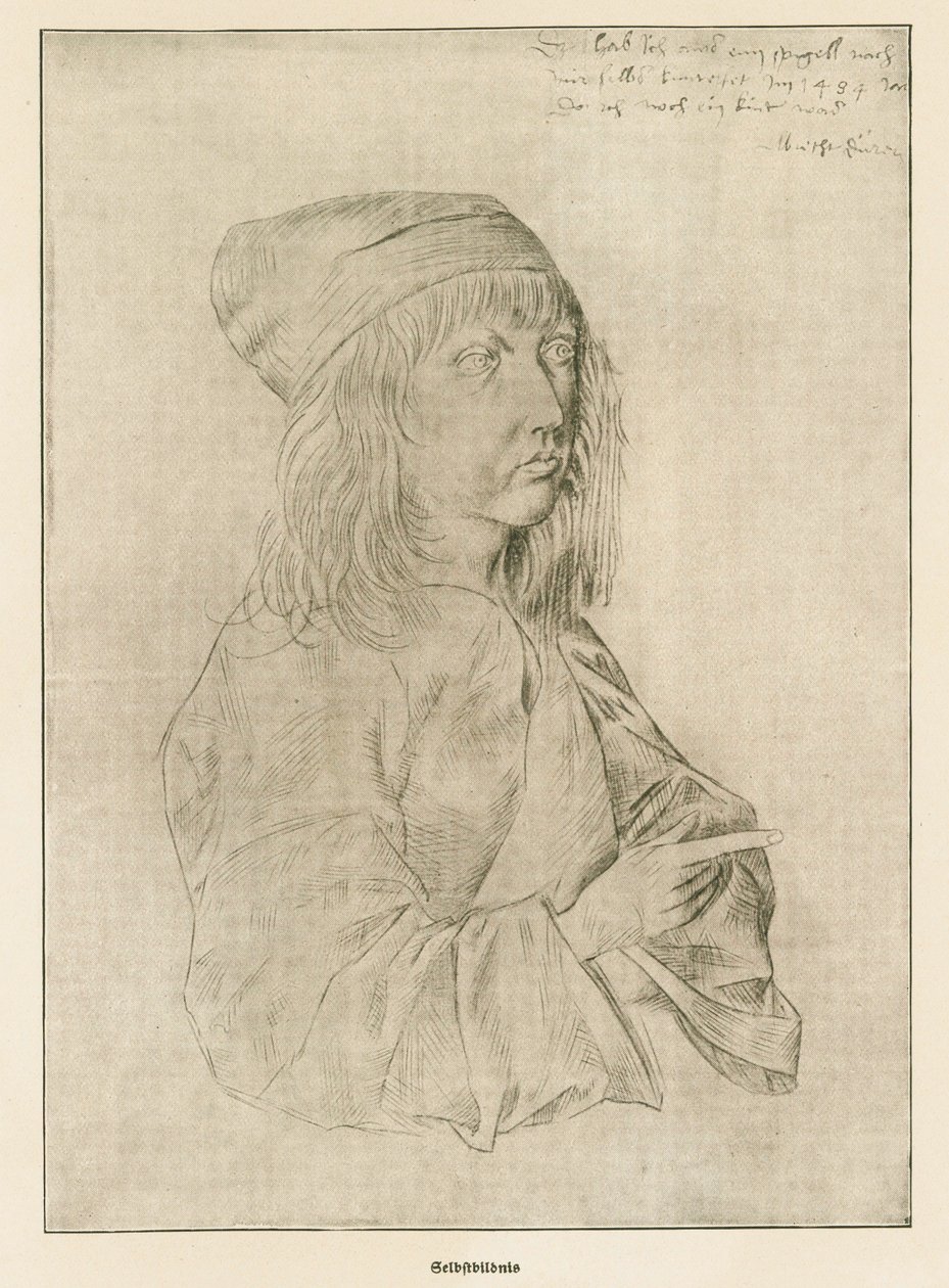 Albrecht Duerer - Omakuva kolmentoista vuoden iässä tekijältä Albrecht Dürer or Duerer