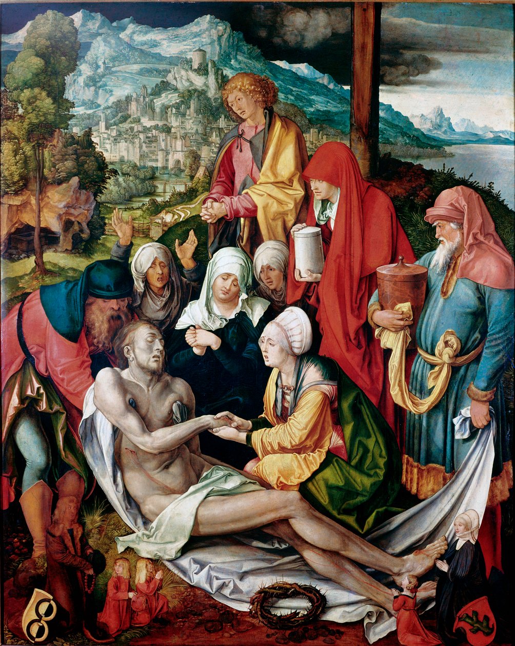 Albrecht Durerin (1471-1528) kerrosmaalaus 1500 noin. Himmeä. 151x121 cm München, Alte Pinakothek tekijältä Albrecht Dürer