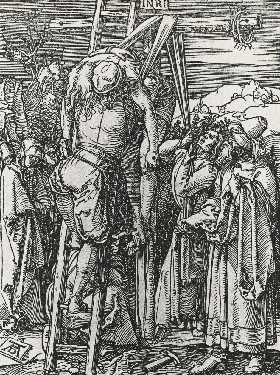Laskeuma ristiltä tekijältä Albrecht Dürer