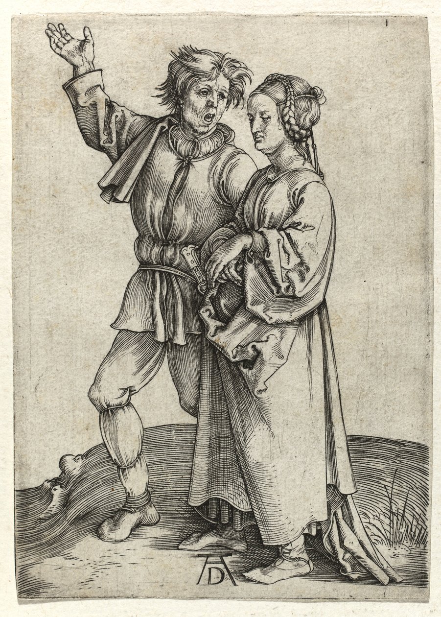 Talonpoikapari, n.1497 tekijältä Albrecht Dürer