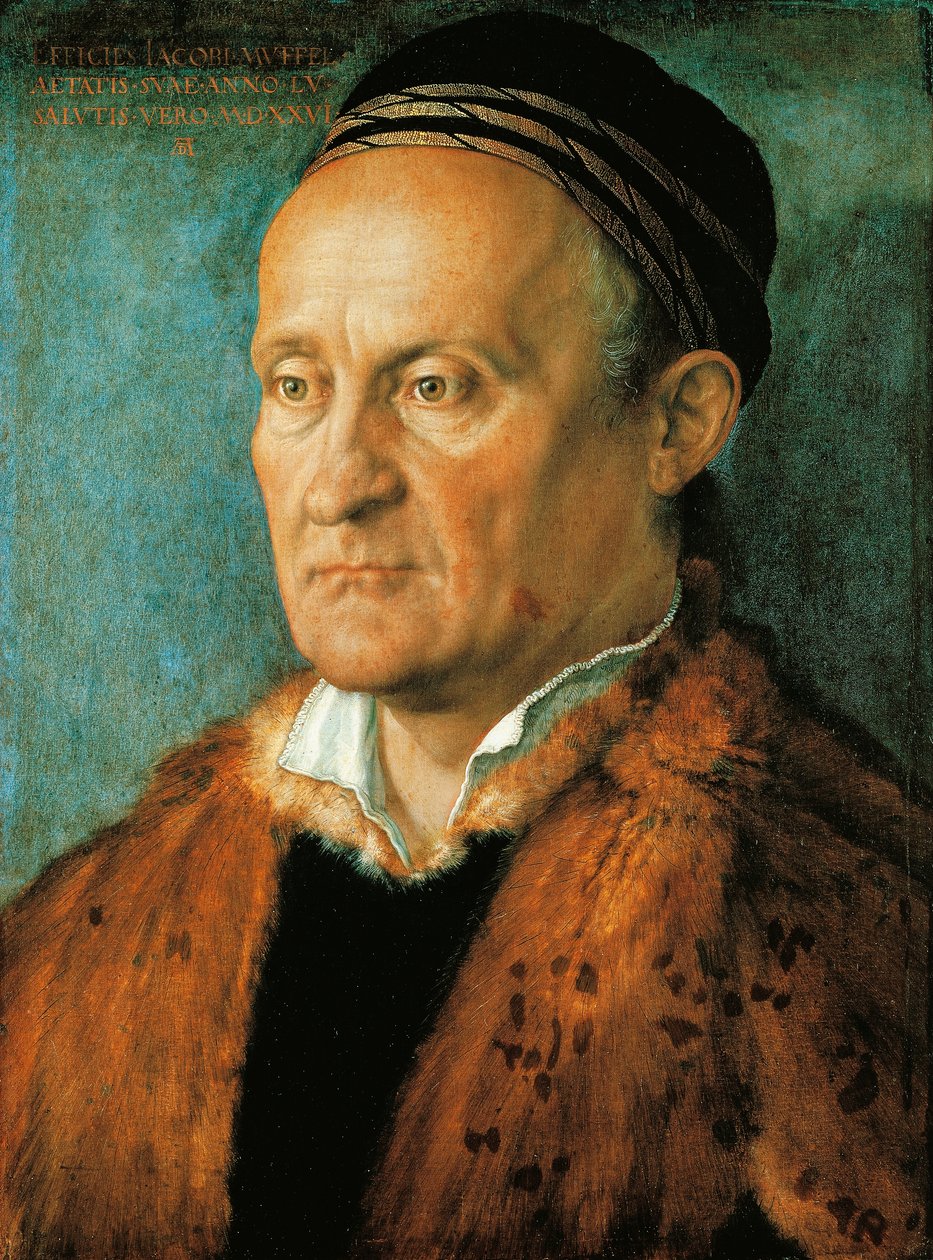 Jacob Muffelsin muotokuva tekijältä Albrecht Dürer