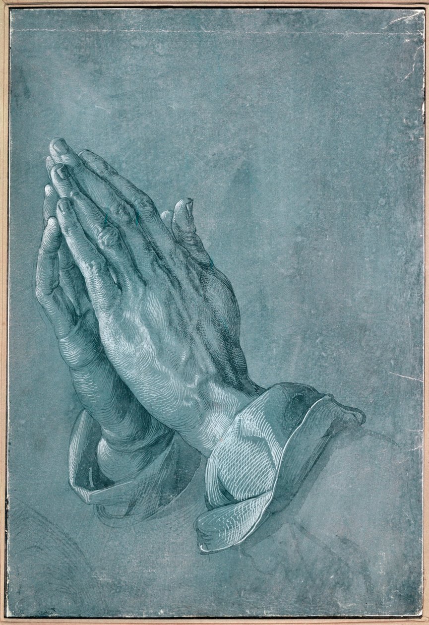 Rukoilevat kädet tekijältä Albrecht Dürer or Duerer