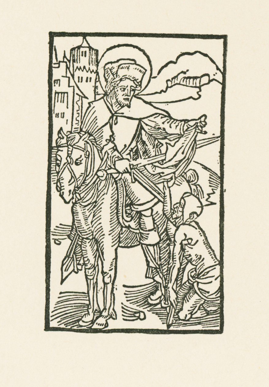 Saint Martin of Tours tekijältä Albrecht Dürer or Duerer