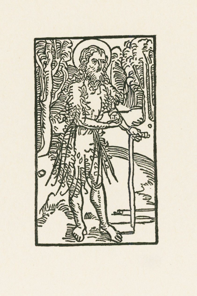 Pyhä Onofrius tekijältä Albrecht Dürer or Duerer