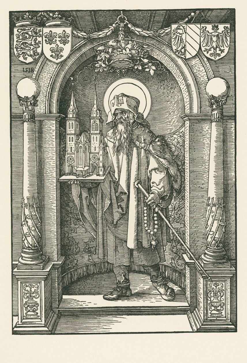 Pyhä Sebald kapealla alueella tekijältä Albrecht Dürer or Duerer