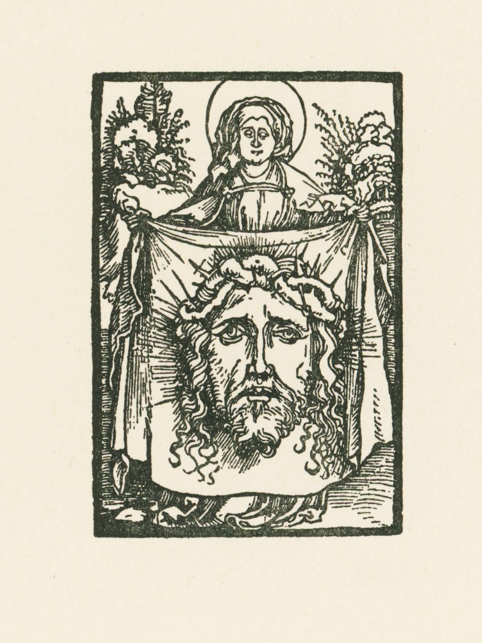 Pyhä Veronica tekijältä Albrecht Dürer or Duerer