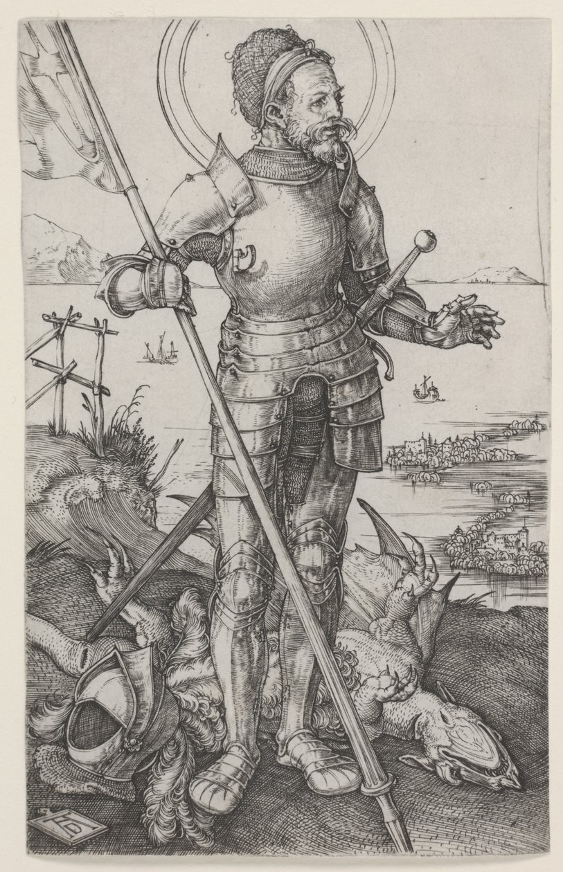 St. George jalkaisin tekijältä Albrecht Dürer