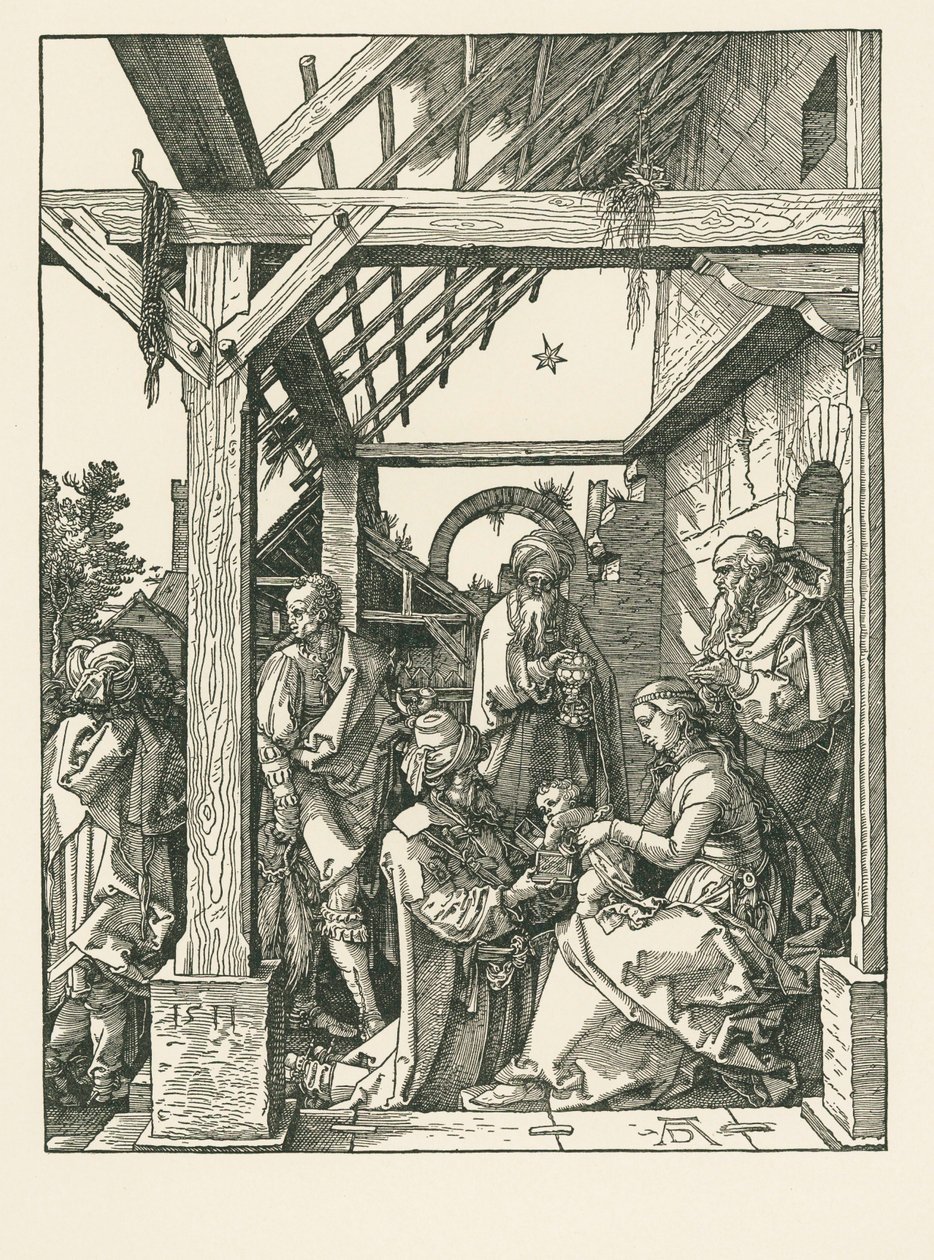 Maagien palvominen tekijältä Albrecht Dürer or Duerer